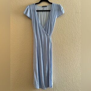 Brandy Melville Robbie Wrap Dress OS